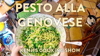 Pesto Alla Genovese  Kenjis Cooking [upl. by Latsyrhc904]