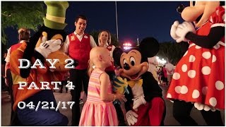 Surrounded by characters on Main Street  Disneyland vlog 21 [upl. by Mohkos]