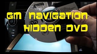 How to update select GM Navigation with hidden DVD behind screen [upl. by Yael]