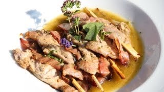 Saltimbocca alla romana Rezept  Der Bio Koch 519 [upl. by Anivlem]