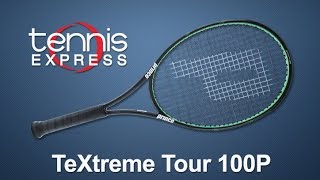 Prince Textreme Tour 100P Racquet Review  Tennis Express [upl. by Eniamor]