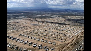 Largest Aircraft Boneyard in the World 4000 PLANES [upl. by Arehc]