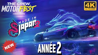 THE CREW MOTORFEST  PLAYLIST MADE IN JAPAN VOLUME 2  Année 2 Saison 5 4K [upl. by Mikah]