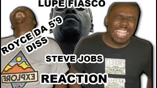 LUPE FIASCO STEVE JOBS REACTION [upl. by Spaulding605]