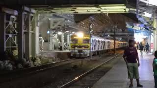 Churchgate  Dahanu Road local departing Bandra Station [upl. by Nihsfa]