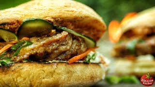 Best Chicken Burger  Never Seen Before Serbian Style Burger [upl. by Innavoeg]