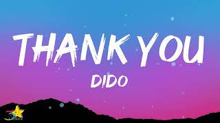 Dido  Thank You Lyrics  quotI want to thank you for giving me the best day of my lifequot [upl. by Ysnil]