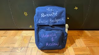 Brevite Daily Backpack Unboxing amp Review [upl. by Llenra]