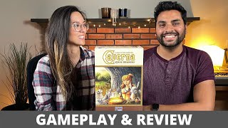 Caverna The Cave Farmers  Playthrough amp Review Uwe Rosenberg Series [upl. by Cynthia]