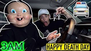 Insane Teaching Happy Death Day how to drive at 3AM He Went CRAZY [upl. by Aneetsirk805]