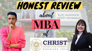 Honest Review about MBA AT CHRIST UNIVERSITY  Watch Before You Join  Current Students Feedback [upl. by Etteoj852]