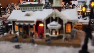 Thomas Kinkade Christmas Village [upl. by Bassett]