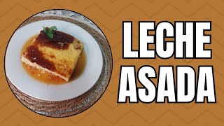 RECETA DE LECHE ASADA🍮 SABIA COCINA [upl. by Warfore]