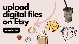 How to Upload Large Files on Etsy  FREE Digital Stickers [upl. by Cung]