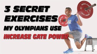 BMX Race Power  3 SECRET Exercises my Olympic Athletes use to Increase Power Out of The Gate [upl. by Yirinec]