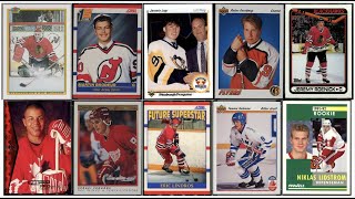 The 20 Most Valuable Hockey Rookie Cards from 19901994 [upl. by Ahsieyn]