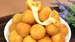 Potato Mozzarella Cheese Balls Easy and Delicious Snack Recipe [upl. by Ffirahs]