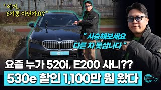 4기통 가성비 끝판왕 530e 아직도 520i E200 사는 흑우 없제 [upl. by Ethbun]