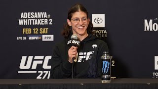 Roxane Modafferis Last Media Day  UFC 271 [upl. by Trub932]