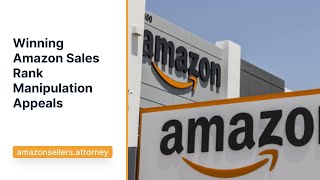 Winning Amazon Sales Rank Manipulation Appeals [upl. by Afas]