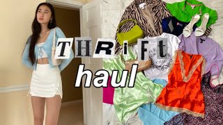 a huge FALL THRIFT HAUL try on [upl. by Asira]