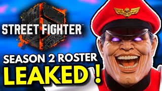 Street Fighter 6  Entire Season 2 DLC Roster LEAKED [upl. by Georgeanne]