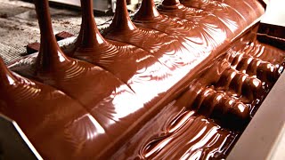 Chocolate in Factories  HOW ITS MADE [upl. by Ahsemak455]