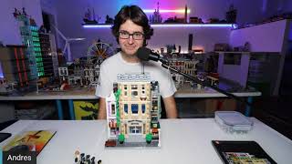 LEGO Police Station 10278 Modular Building LiveReview [upl. by Eimam]