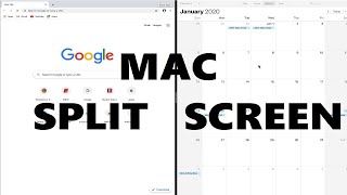 How to Split Screen on MacBook [upl. by Naves951]