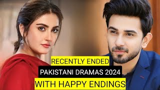 Top 10 Recently Ended Pakistani Dramas 2024 With Happy Endings [upl. by Wei]