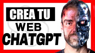 Cómo usar ChatGPT para Crear una Página Web paso a paso [upl. by Ardnaik431]