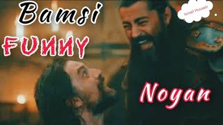 Bamsi  Noyan  Funny moment  Season 4 episode 43  Ertugrul ghazi [upl. by Enileuqkcaj]