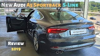 New Audi A5 Sportback S Line 2019 Review Interior Exterior [upl. by Assilym]