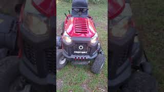 Review of Troybilt 42quot lawnmower [upl. by Aretahs]