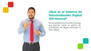 Constituye tu empresa a través del SID Sunarp [upl. by Liebowitz]