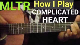 COMPLICATED HEART GUITAR LESSON  MICHAEL LEARNS TO ROCK COMPLICATEDHEART [upl. by Katzir]