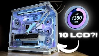 A PC with ONLY the TL LCD fans ft Lian Li RTX 4080  7800X3D [upl. by Sanford]