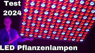 Lohnt ein LED Pflanzenlicht für die Anzucht LED Pflanzenlampen Test 2024 [upl. by Otila]