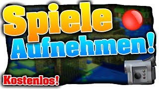 6 kostenlose Aufnahmeprogramme für SpieleDesktop am PC  Tutorial Deutsch [upl. by Trini413]