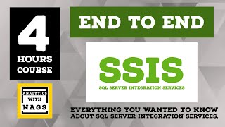 4 HOURS  SSIS Complete Tutorial   End to End  Full Course  SQL Server Integration Services [upl. by Aile]