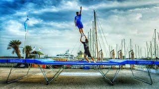 Worlds Best Trampoline Tricks in 4K Eurotramp [upl. by Elwaine698]