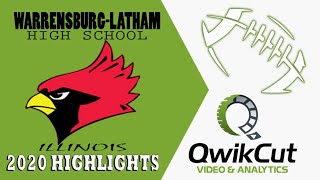 QC114🏈 WarrensburgLantham HS  2020 Highlights [upl. by Obala]