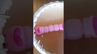 CUTE WORM TOY asmr satisfying funny cutewormtoy shortsvideo [upl. by Neened]