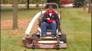 PowerVac™  Leaf Grass Debris Collection  Grasshopper Mowers [upl. by Nealon]