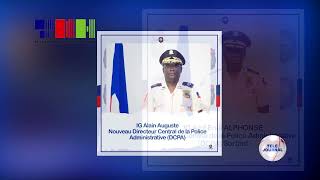 PNH DCPA  Enspektè jeneral Alain Auguste enstale kòm nouvo direktè DCPA [upl. by Merow444]