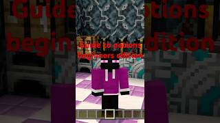 Guide to potions Beginners edition gaming minecraft [upl. by Anuaf]