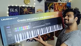 HINDI Novation Launchkey 61 MK3 Midi Keyboard  In Depth Review and Unboxing  Samanvay [upl. by Alvira425]