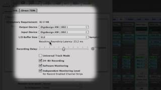 Setting Up A Digi 002 In Logic Pro 9 [upl. by Dahle220]