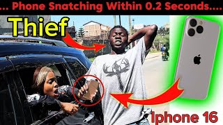 Phone Snatching Done Within 02 Seconds Part 12 [upl. by Rramo]