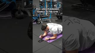 UNEXPLAINABLE THINGS IN THE GYM shorts short viral gym fitness [upl. by Coleville705]